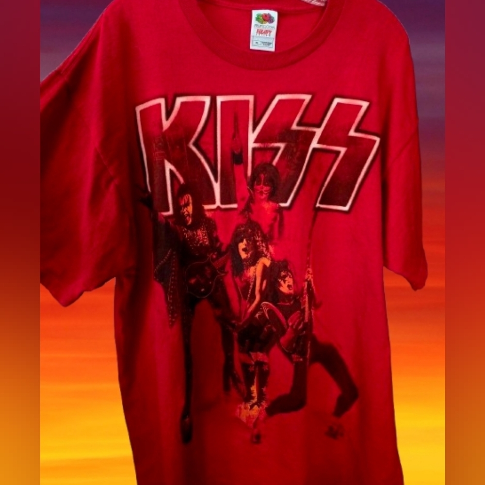 π£Vintage π€© KISS Y2K 04 Rock π€ The Nation πΊπΈ Concert πΆ Tour β€οΈTshirt βοΈXLβοΈ - Picture 5 of 5